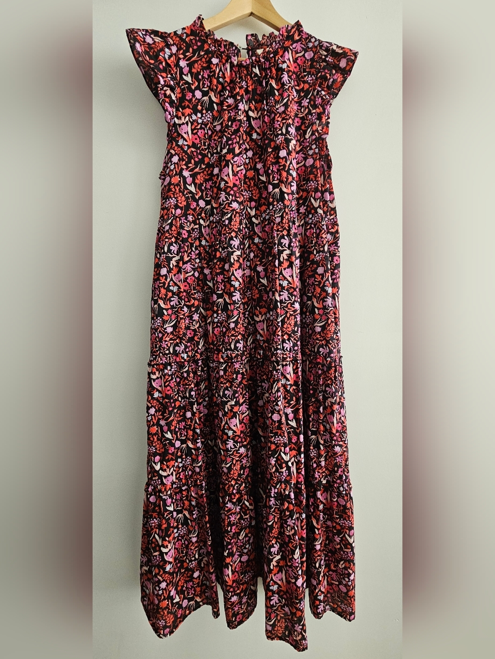 MELLODAY Floral Maxi Dress Size XL